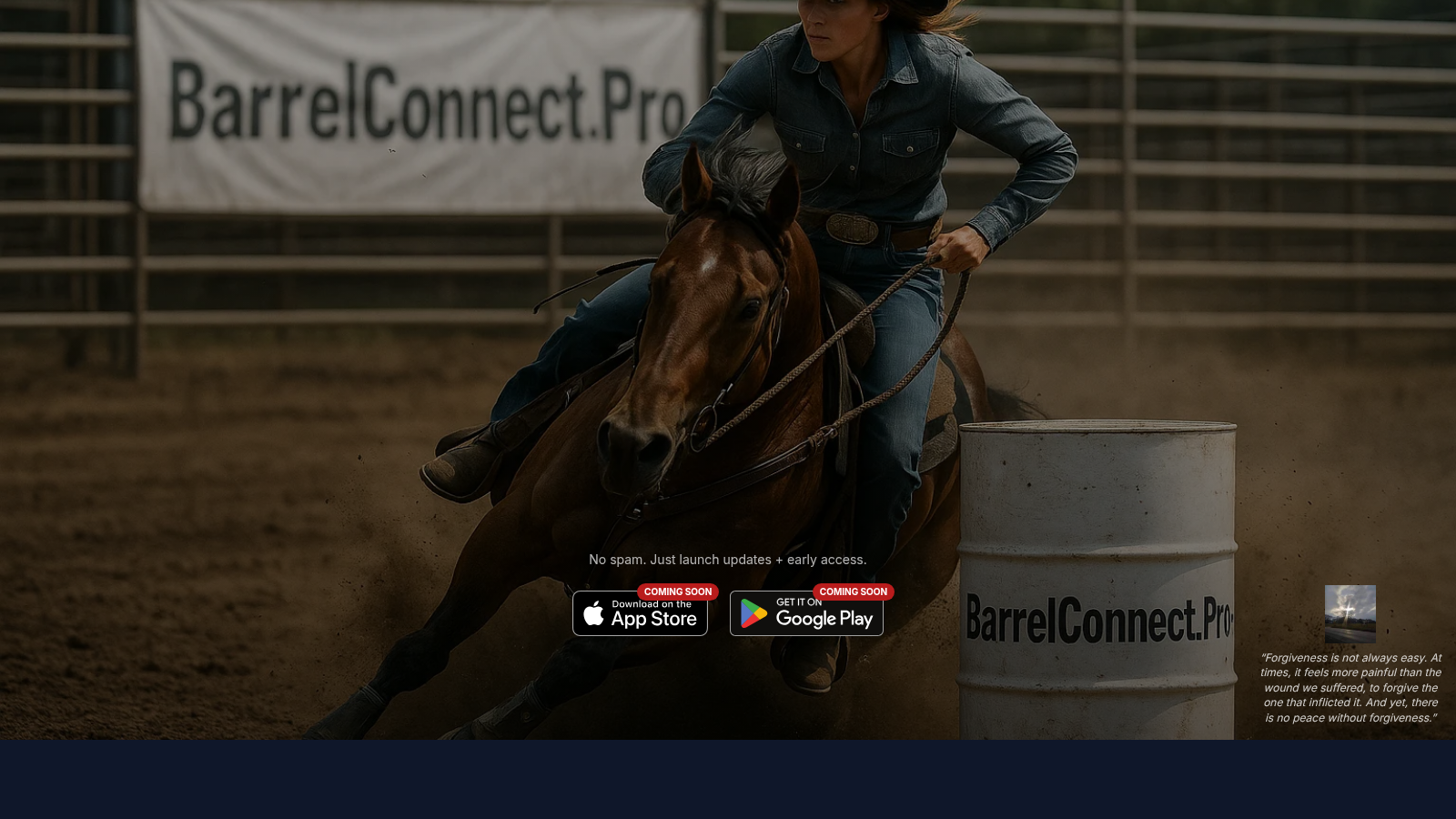 Barrelconnect app hero